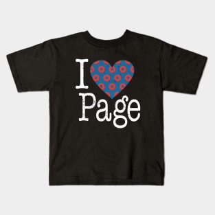 Phish I Heart Page Kids T-Shirt